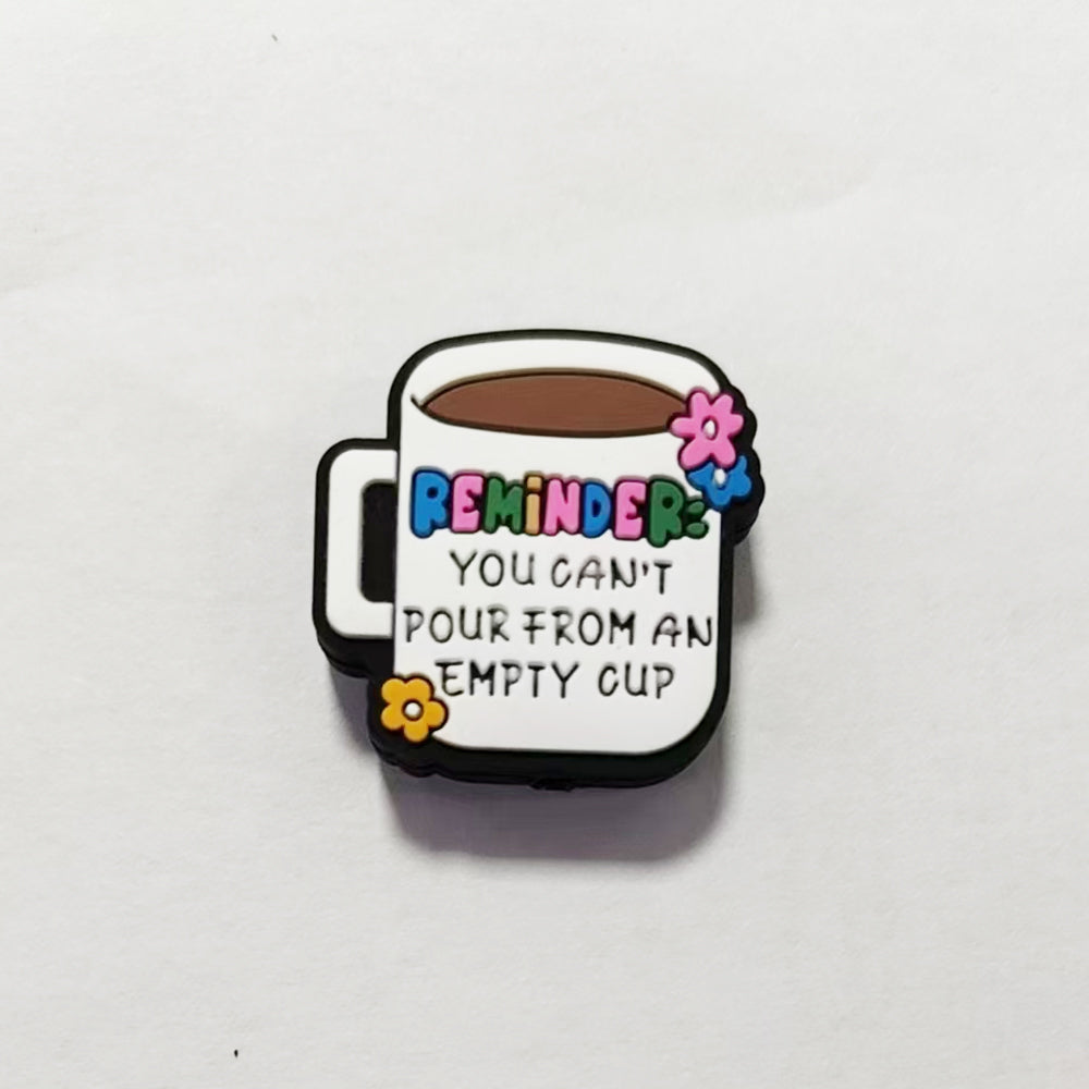 Wholesale 10pcs Silicone Cute Cartoon Animal Cookies Coffee Beads